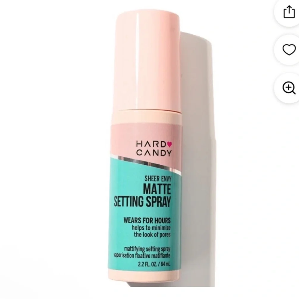 Hard Candy's Sheer Envy Matte Setting Spray NEW $16